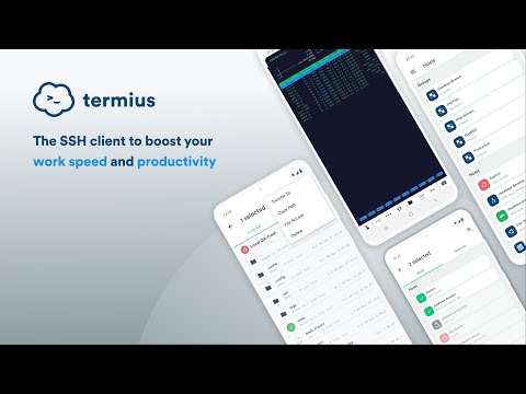 Termius - Ứng dụng khách SSH và SFTP