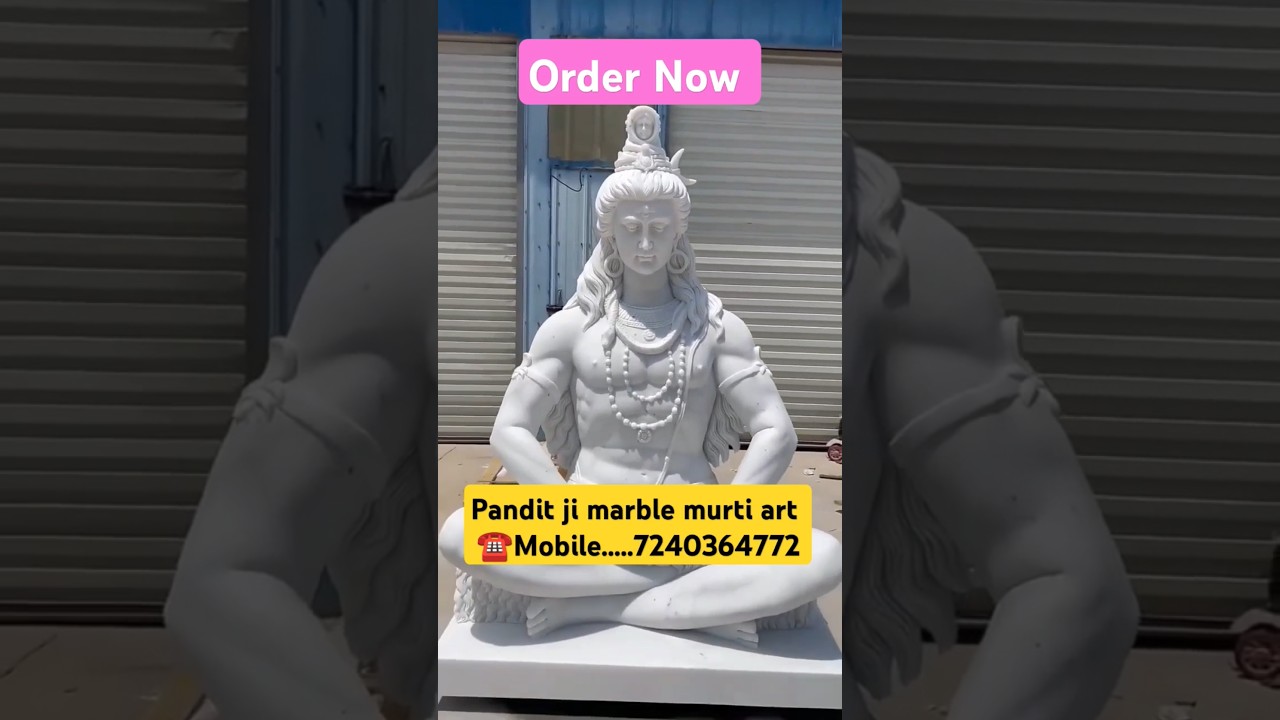 🗽☎️🤙Shiva marble statue price |Bholenath marble Murti price |