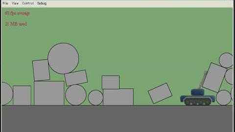 TankTank Rocket Fire early Box2D engine testing