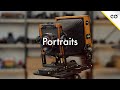 Large format portraits  super film support