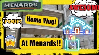 Our Home Vlog At Menards | The Hoopes Family Network