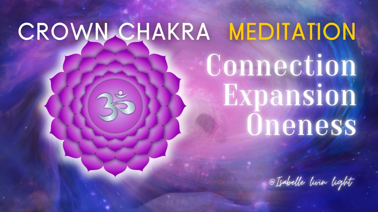 Crown chakra Guided Meditation [listen to for 21 days] # ...