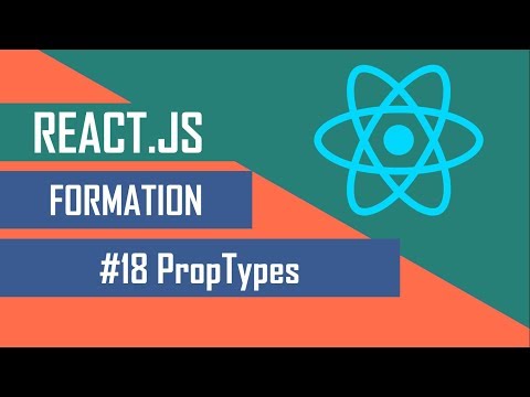 Formation React  -  PropTypes