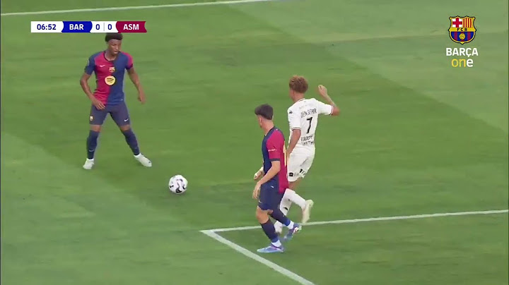 Barcelona Vs Monaco Full Match | Club Friendly 2024 | HD