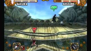 Naruto Ultimate Ninja 3-Sakura Vs Shizune & Tsunade