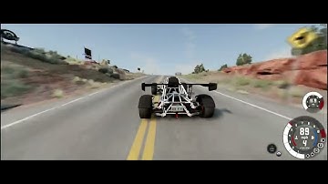 Testing enhanced chase camera on BeamNg.Drive
