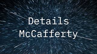 Watch Mccafferty Details video