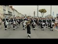 South west area sea cadets massed band at the weymouth armed forces day parade 2023