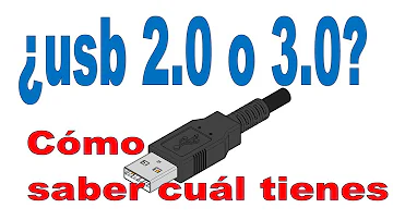 ¿Cómo puedo diferenciar los puertos USB 2.0 de los 3.0?