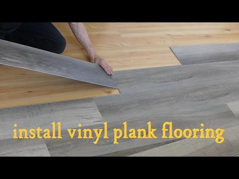 install vinyl plank flooring