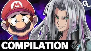 Sephiroth Joins Smash Bros! Super Smash Bros Ultimate Comic Dub Compilation 12 - GabaLeth