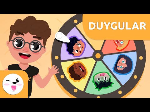 Çocuklar için temel duygular - Sevinç, üzüntü, korku, öfke, iğrenme ve şaşkınlık