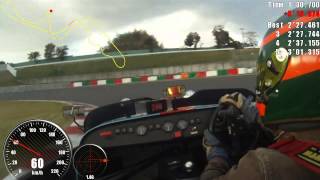 ラバーソウル2014年11月18日鈴鹿走行会がんばる2本目