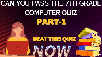 Computer Quiz (Part-1) for Grade 7|best computer quiz