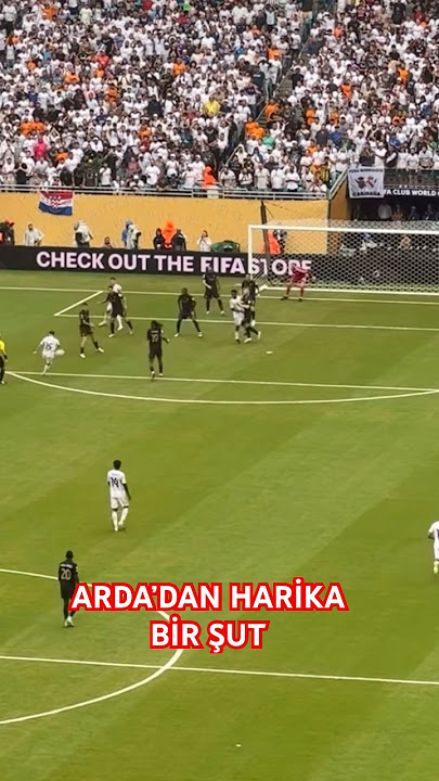 Arda Güler’in harika şutunu, Di Geegorio çok zor çıkarttı.