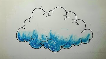 Drawing Clouds Easy | How to Draw Clouds