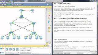 Celebrity CCNA Security chapter 6 : PT Activity  Layer 2 Security Wealth