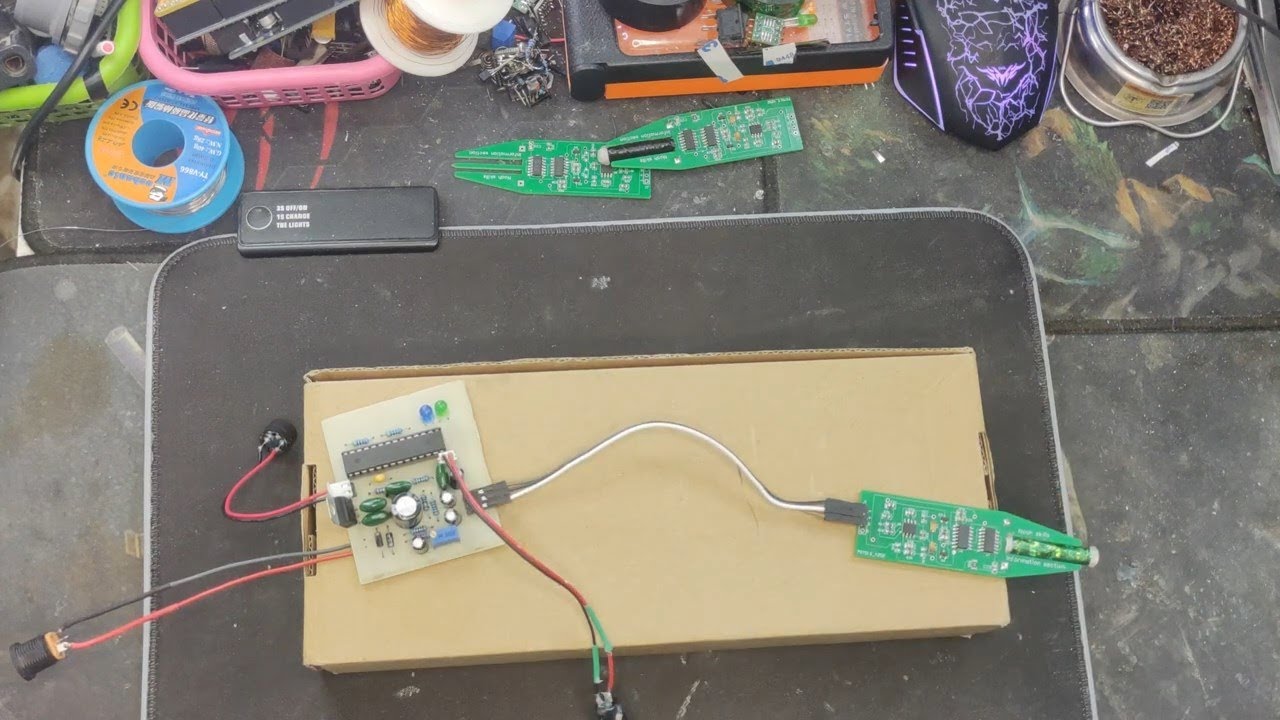 ANALOG GRADIOMETER شرح دائره اختبار الحساسات