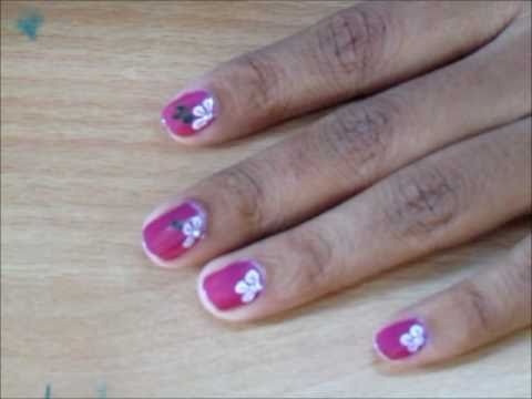 Diy Drawing Flowers On Nails You Diy Drawing Flowers On Nails