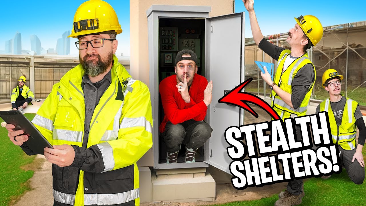 EXTREME STEALTH SHELTERS HIDE & SEEK!