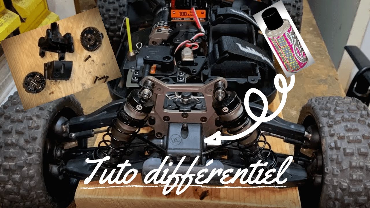 Graissage du différentiel avant : NXT EVO 4S - TUTO