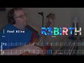 R3BIRTH - Feel Alive | Bass Cover & Play-Along TAB