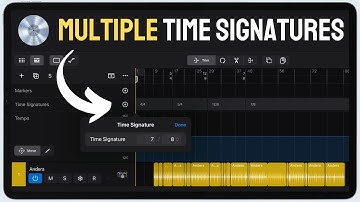 Logic Pro for iPad | How to use MULTIPLE Time Signatures
