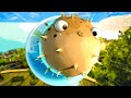 PufferFish Leaves His Home to Find His Friends in I Am Fish!