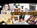 🍂 SUPER PRODUCTIVE WEEKEND PREP - FALL EDITION! 🎃 BAKE AND COOK WITH ME