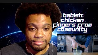 Binging with Babish: Chicken Fingers from Community - Hungry Reaction