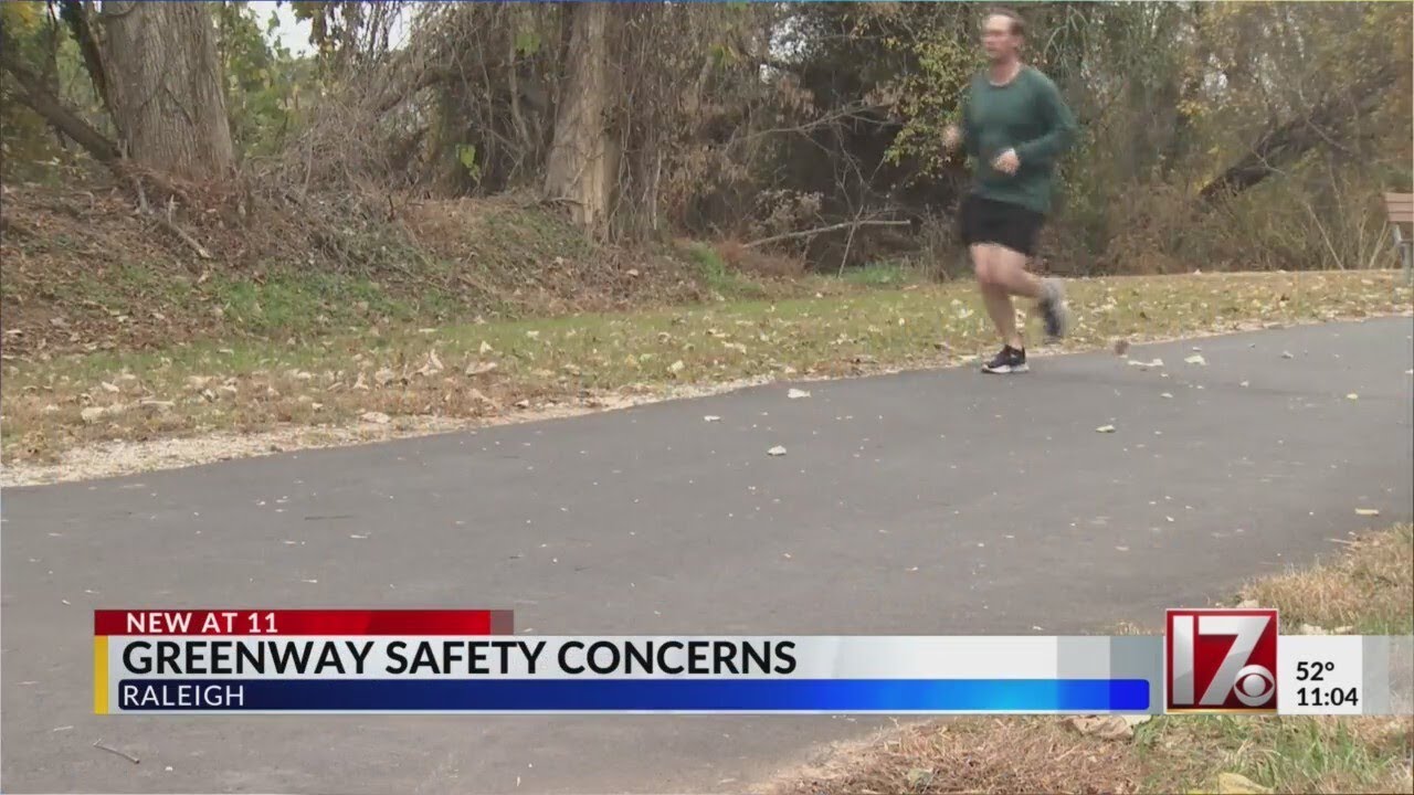 Raleigh greenway safety concerns at night