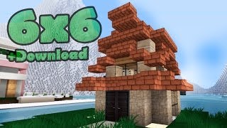 : Minecraft 6x6 house -   9.