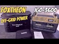 Foxtheon IGO 3600 Portable Power Station - Removable Batteries
