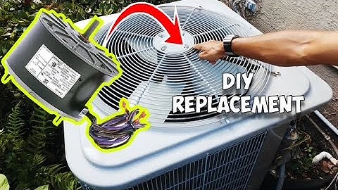 How to Replace a Bad Condenser Fan Motor on Your AC Unit (DIY Repair)