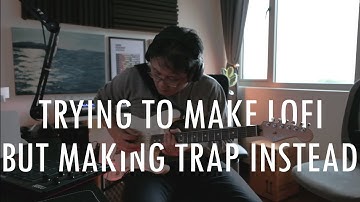 A guitar loop lofi beat in 60 seconds in Logic Pro X and an AKAI MPD