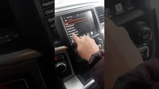 Dodge ram 1500 2014 radio bloqueado