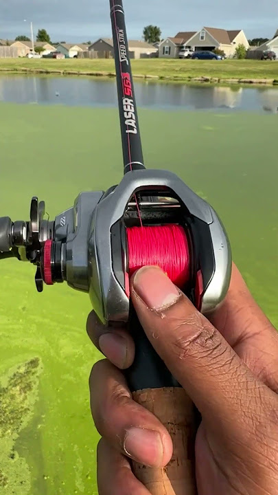 Shimano Scorpion DC | New all purpose setup 👀 #viralvideo  #fishinglife #bassfishing #pondfishing
