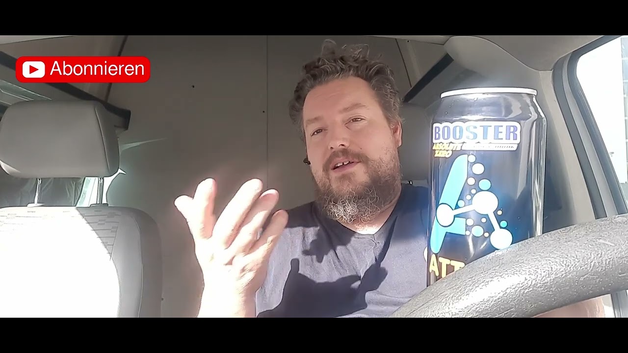 Booster Attack BCAA Absolute Zero Energy Drink Review und Test