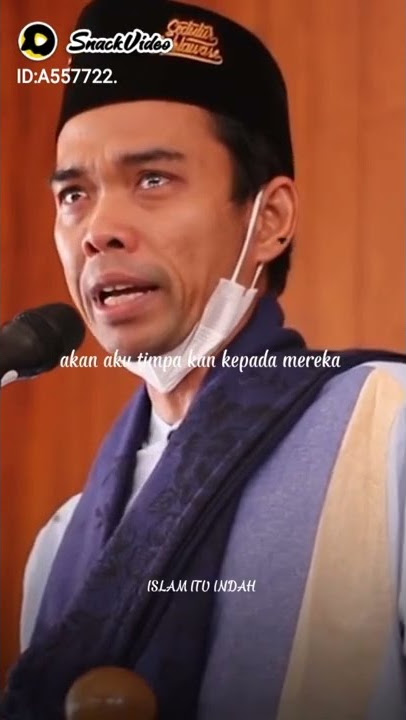 UAS MENANGIS SAAT MENCERITAKAN BERAT NYA PERJUANGAN DAKWAH RASULULLAH SAW