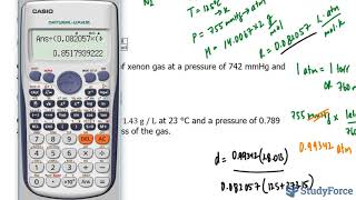 ⚗️ Solving Density Problems (Question 1)