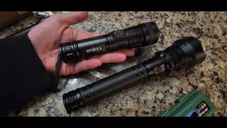 Flashlight Floodlight Comparison Test 🔦 Is A 100000 Lumens Flashlight Brighter Than 10000 Lumens?