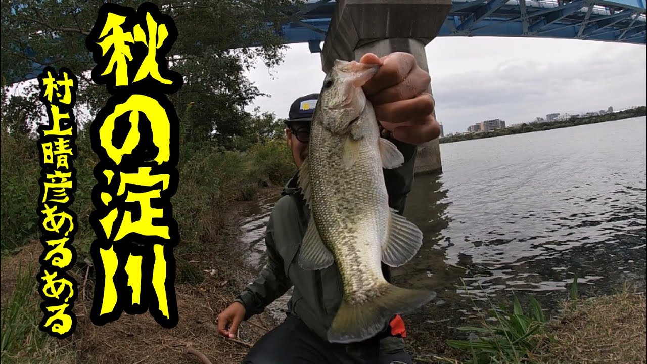 バス釣り 秋の淀川を村上晴彦プロダクツで攻略 Youtube