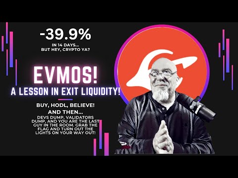   EVMOS Am I Exit Liquidity If You Have To Ask You Are