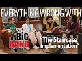 Everything Wrong With Big Bang Theory "The Staircase Implementation"