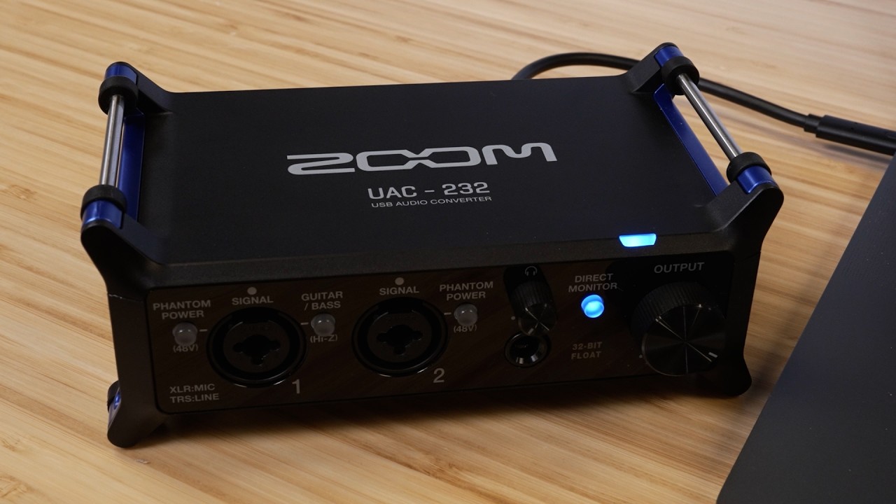 オーディオインターフェース【UAC-232】 | ZOOM STORE