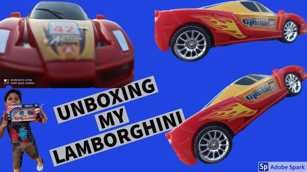 Lamborghini kinder surprise