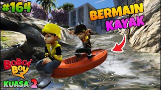 GTA 5 MOD BOBOIBOY KUASA 2 BERMAIN KAYAK DI RUMAH NARUTO screenshot 5