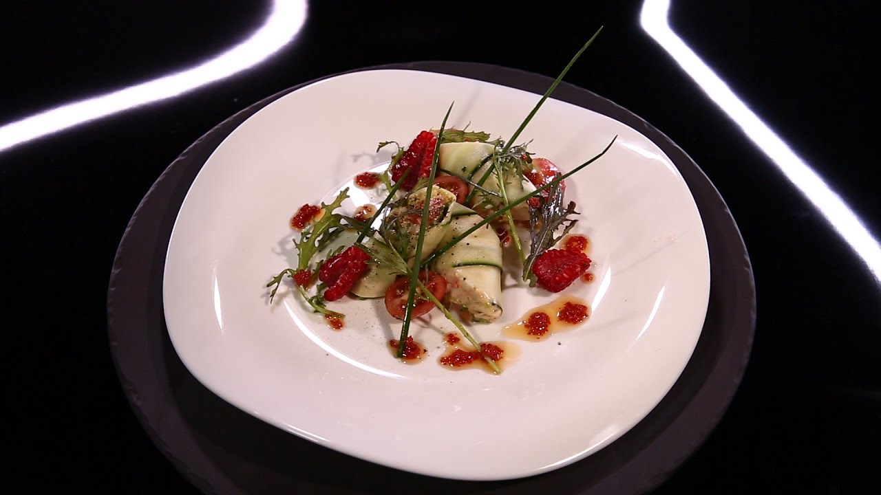 Maki de crabe et concombre par Bruno Doucet (