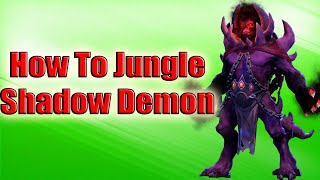 DoTa 2 How To Jungle Shadow Demon Patch 7.35d