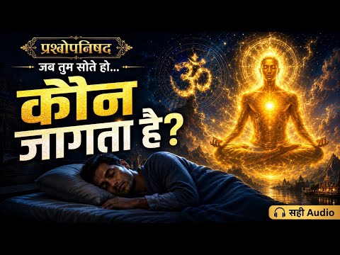 जब तुम सोते हो तो कौन जागता है? | प्रश्नोपनिषद् का गुप्त रहस्य #upnishad #sprituality #dharma 